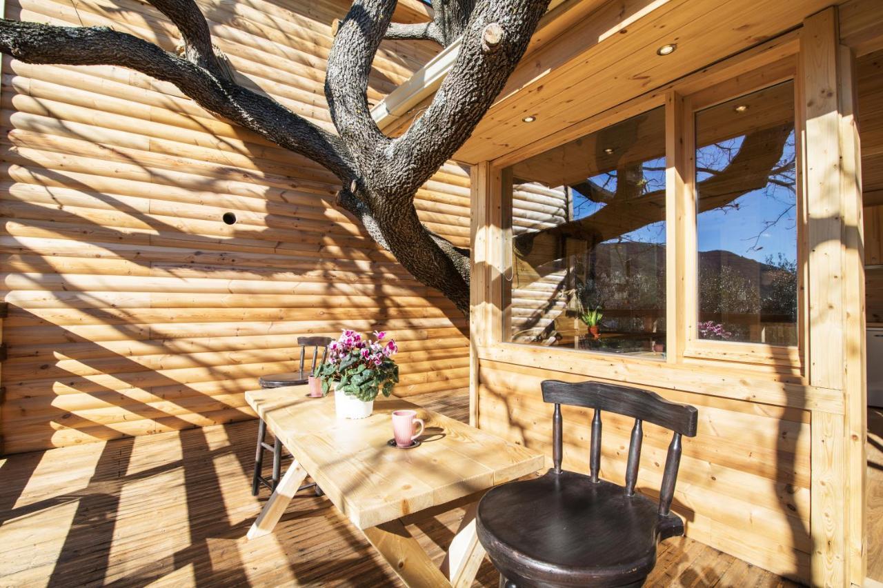 Romantic Tree House Kato Pavliana Exterior photo